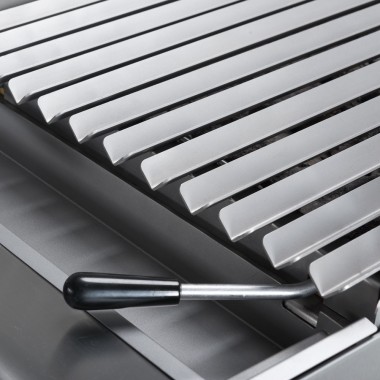 STALGAST - Grill à gaz cuisson pierre de lave