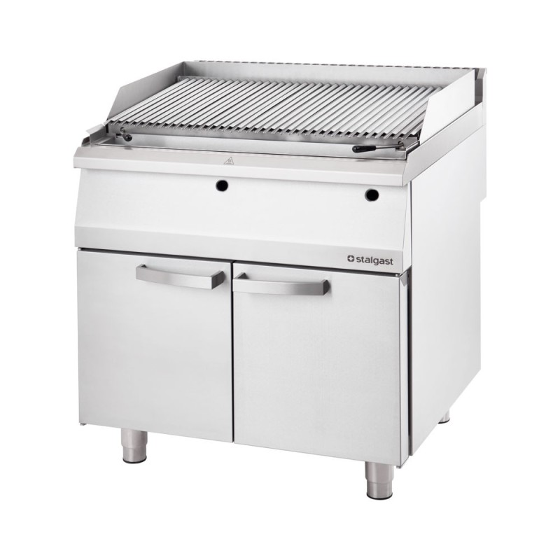 STALGAST - Grill à gaz pierre de lave