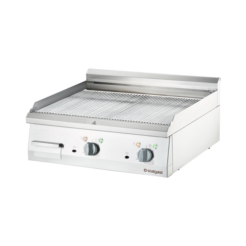 STALGAST - Plancha électrique nervurée