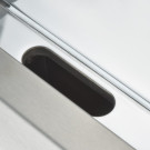 STALGAST - Plancha électrique chromée lisse et nervurée