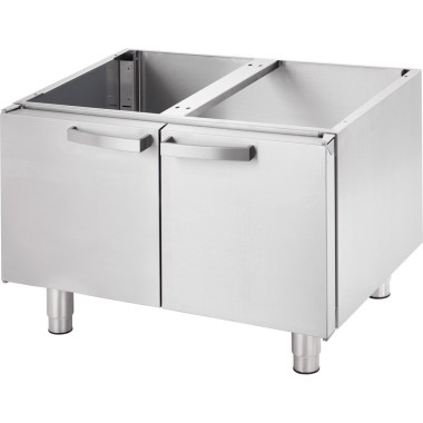 STALGAST - Plancha amovible lisse et nervurée à gaz
