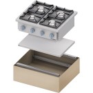 STALGAST - Cuisinière à gaz 800x700