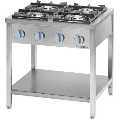 STALGAST - Cuisinière à gaz 4 brûleurs