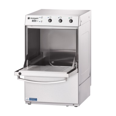 STALGAST - Lave-vaisselle stérilisateur pour verre avec distributeur de liquide de lavage, pompe de vidange, P 2,77 kW, U 23