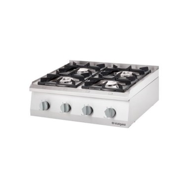 STALGAST - Cuisinière gaz fixe 800x700 24,0 kW G30/37 mbar