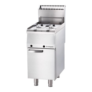 STALGAST - Friteuse à gaz double cuve 400x700 12,0 kW G30/37 mbar