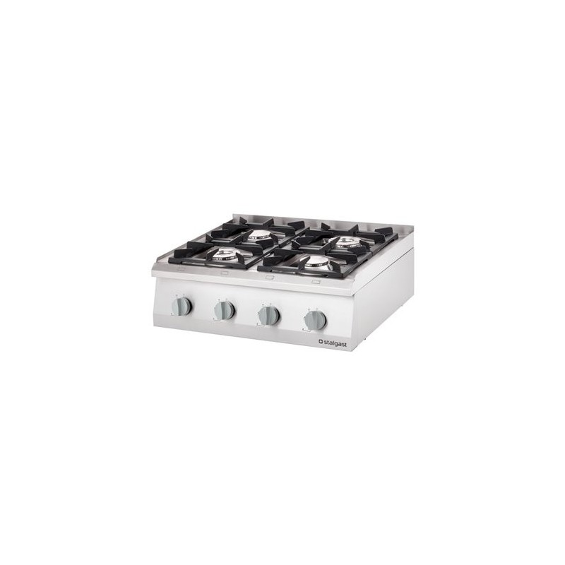 STALGAST - Cuisinière gaz réglage automatique 800x700 20,5 kW G20/20 mbar