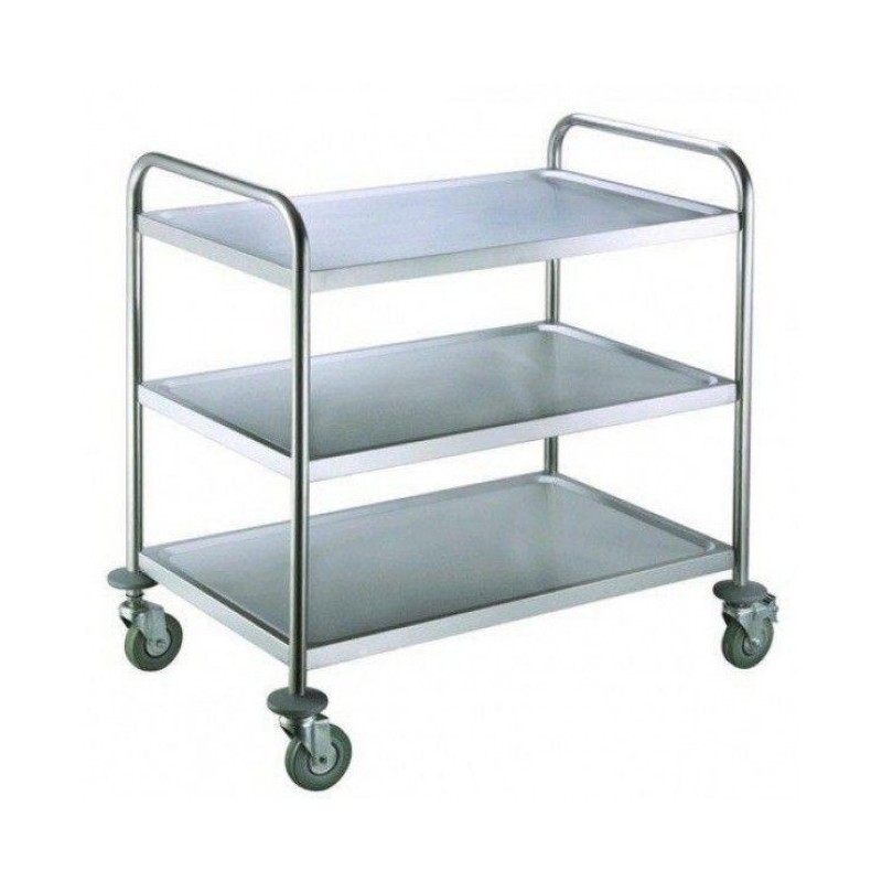 Beckers - Chariot de service inox Modèle RPC-L3