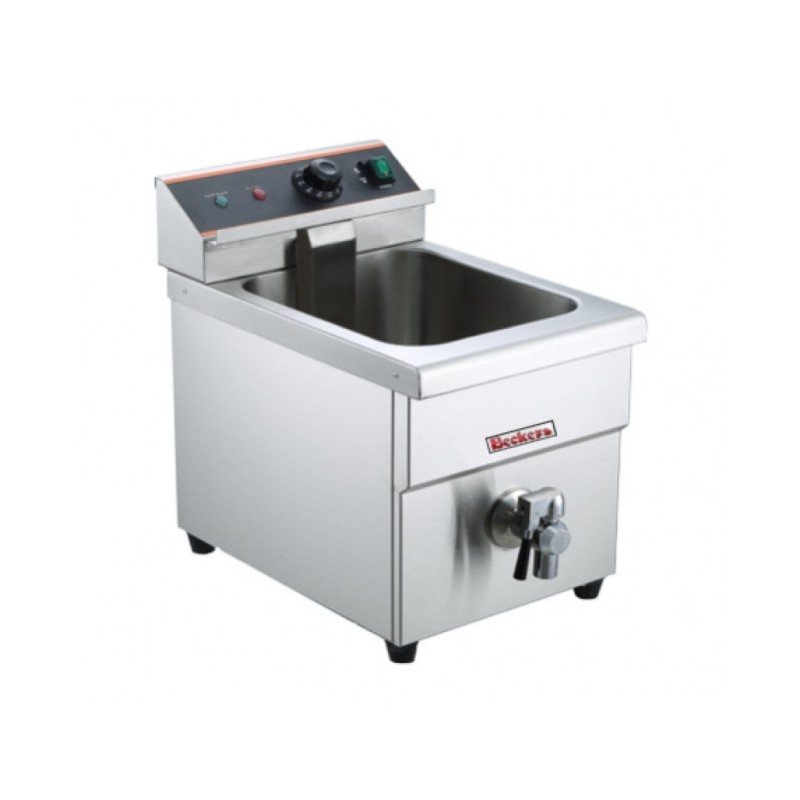 Beckers - Friteuse avec robinet Modèle FRI8LT