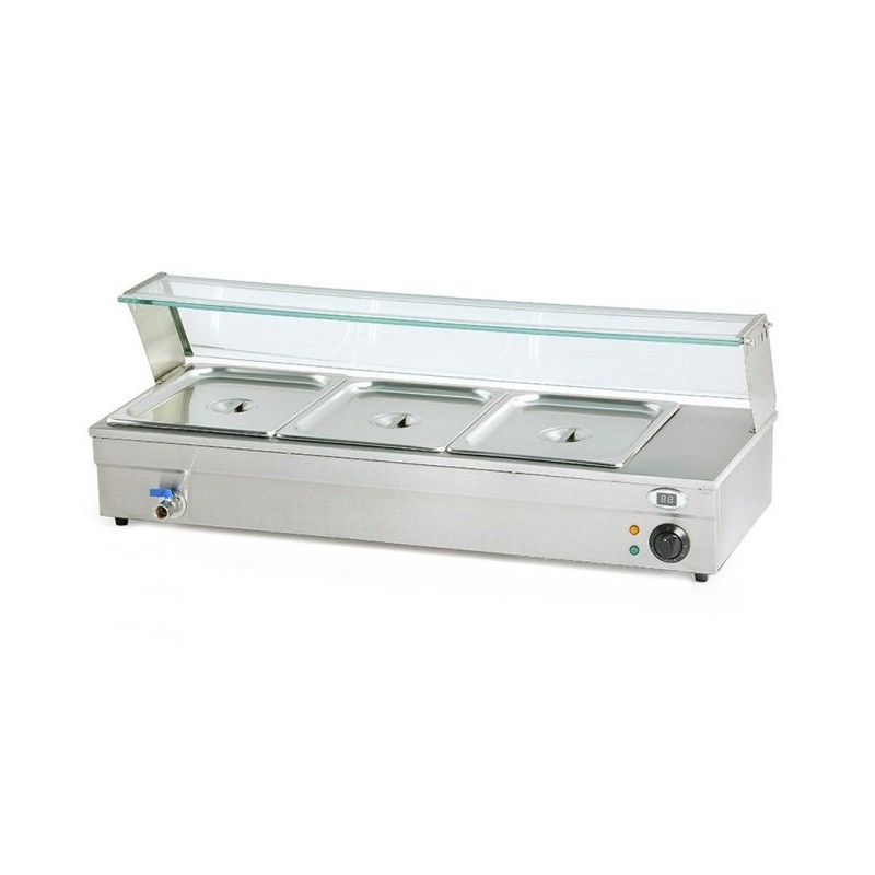 Beckers - Présentoir bain-marie Modèle BM103  bac n. 3 GN 1/2
