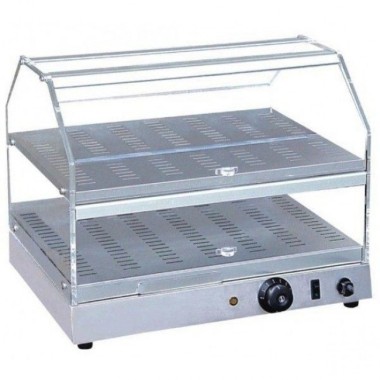 Beckers - Vitrine chaude et humidifiée Modèle DH395  2 étages