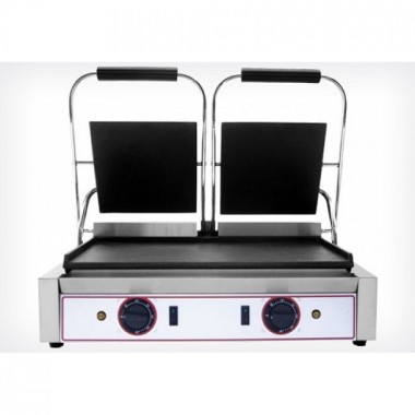 Beckers - Plaque grill Modèle L2  fonte double face lisse