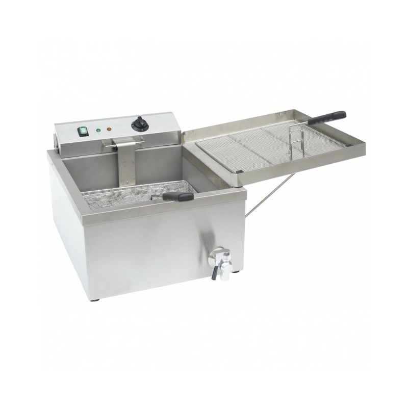 Beckers - Friteuse de comptoir avec robinet Modèle FDF11