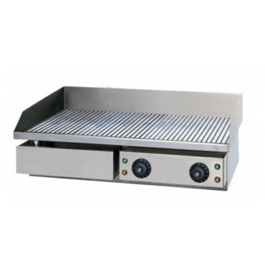 Beckers - Plancha électrique striée Fry Top Modèle GHN75R