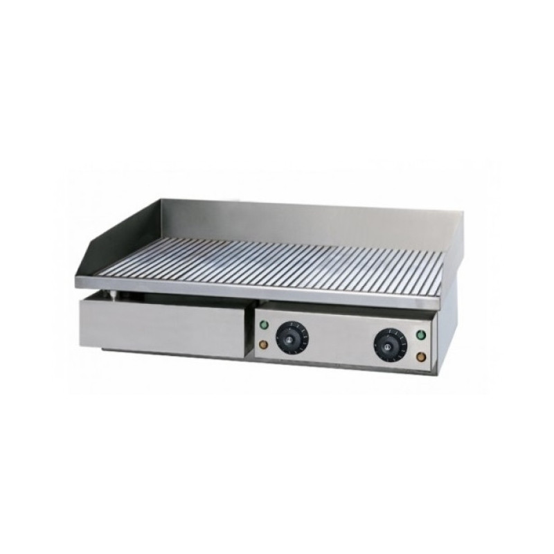 Beckers - Plancha électrique striée Fry Top Modèle GHN75R