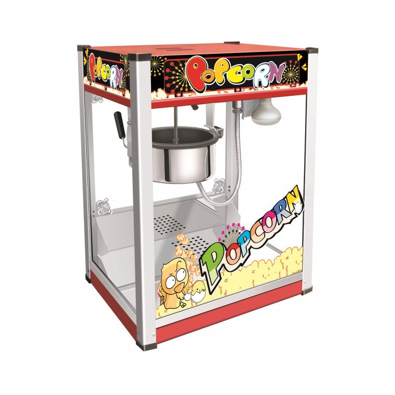 Beckers - Machine à popcorn Modèle PC6 Puissance 1300 W / 230 V
