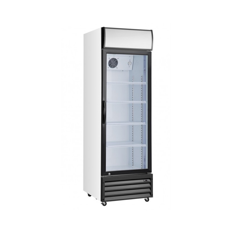 Beckers - Vitrine réfrigérée Modèle VRN338 Porte en verre Lumière LED