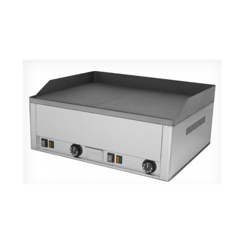 Beckers - Plancha électrique Modèle LRED60 lisse et striée