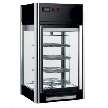 Beckers - Vitrine chaude Structure rotative avec 4 étagères