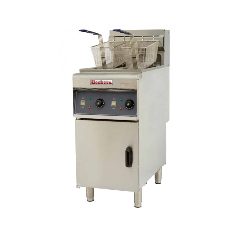 Beckers - Friteuse électrique sur meuble Modèle DF10+10 LT