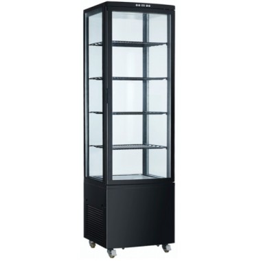 Beckers - Armoire réfrigérée ventilée/vitrine Modèle VRN235