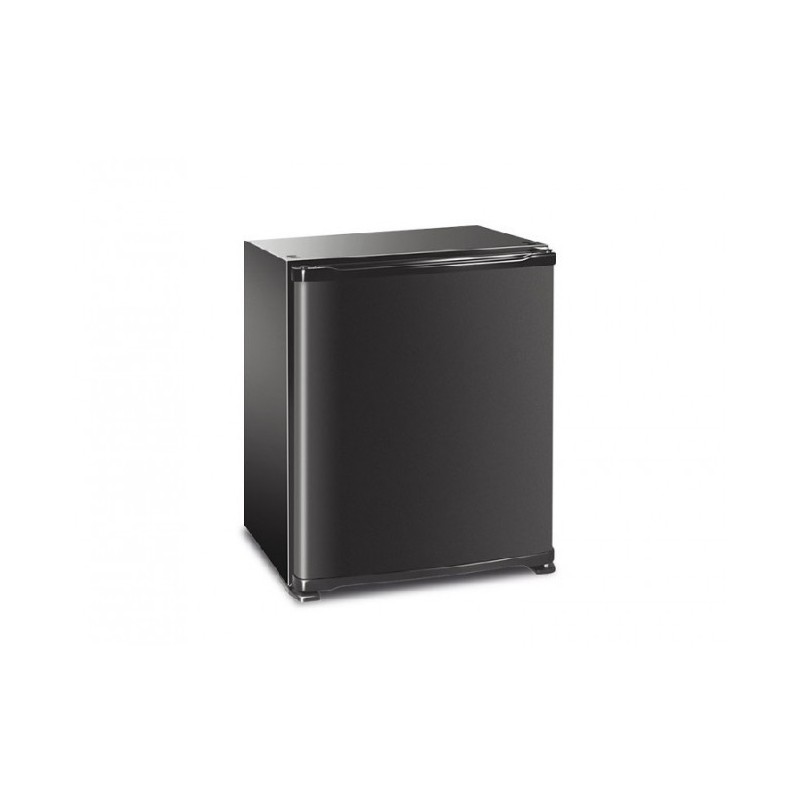 Shopdeschefs - Minibar avec porte incurvée avec système d'absorption Modèle MB40ECOBLACK
