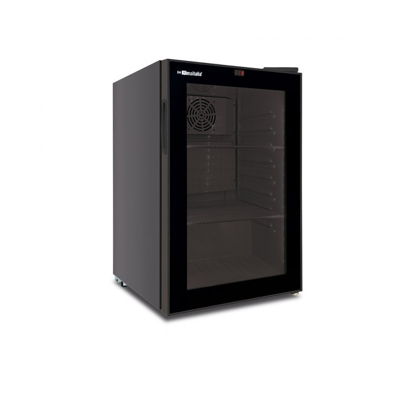 Shopdeschefs - Réfrigérateur boissons sur comptoir statique avec agitateur Noir Modèle CL70FLBLK