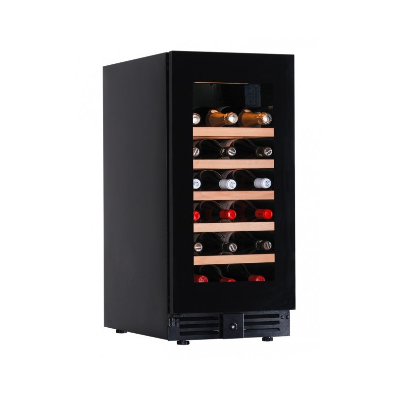 Shopdeschefs - Cave à vin réfrigérée ventilée Modèle CW37G1TB pour 28 bouteilles de 0,75 L
