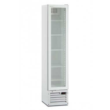 Shopdeschefs - Vitrine réfrigérée slim statique Modèle THINCOOLERWHITE