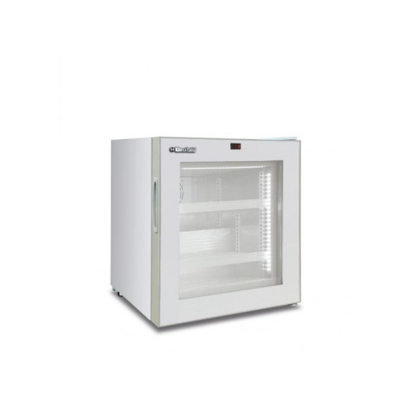 Shopdeschefs - Congélateur sur comptoir Modèle FR55FL BLANC Porte en verre