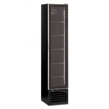 Shopdeschefs - Vitrine réfrigérée slim statique Modèle THINCOOLERBLACK