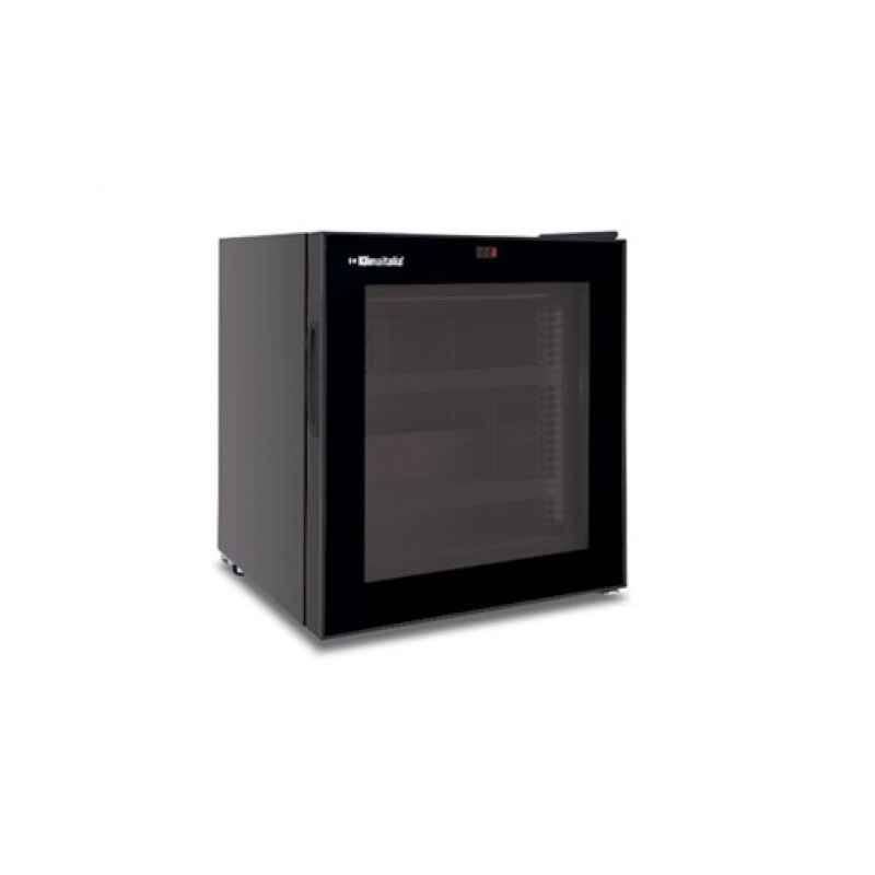 Shopdeschefs - Congélateur de comptoir Modèle FR55FL BLACK Porte en verre