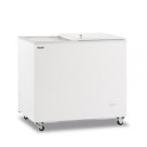 Shopdeschefs - Congélateur statique à coffre avec porte coulissante pleine Modèle FR300PSSL