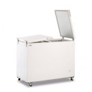 Shopdeschefs - Congélateur statique à coffre avec porte pleine à système flip-flop Modèle FR400FLP