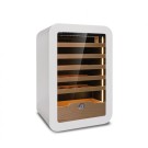 Shopdeschefs - Cave à vin réfrigérée ventilée Modèle VINARIUS 40 WHT pour 36 bouteilles de 0,75 L