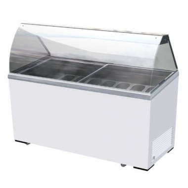 Shopdeschefs - Présentoir\Vitrine pour glacier Modèle ICE 8
