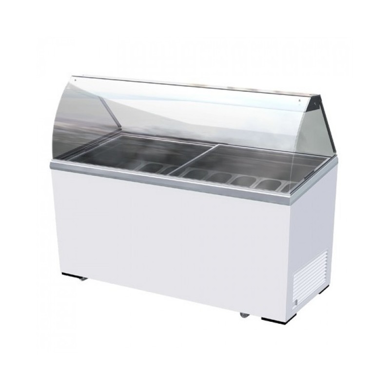 Shopdeschefs - Présentoir\Vitrine pour glacier Modèle ICE 8
