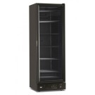 Shopdeschefs - Congélateur vertical statique avec agitateur Modèle FR372VSTBLACK Avec porte en verre