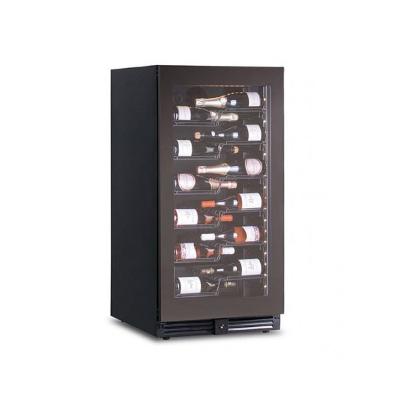Shopdeschefs - Cave à vin ventilée Modèle CW120G1TB pour 68 bouteilles de 0,75 L