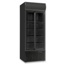 Shopdeschefs - Armoire réfrigérée ventilée à 2 portes avec tiroir rétroéclairé Modèle CL90TCSLBLACK