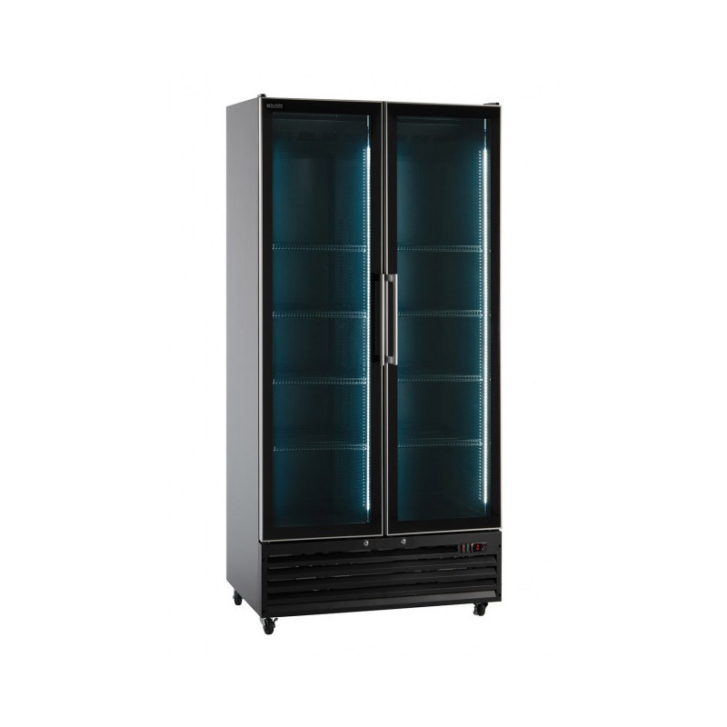 Shopdeschefs - Armoire réfrigérée ventilée à 2 portes Modèle ICOOL80JUMBOBlack