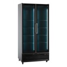 Shopdeschefs - Armoire réfrigérée ventilée à 2 portes Modèle ICOOL80JUMBOBlack