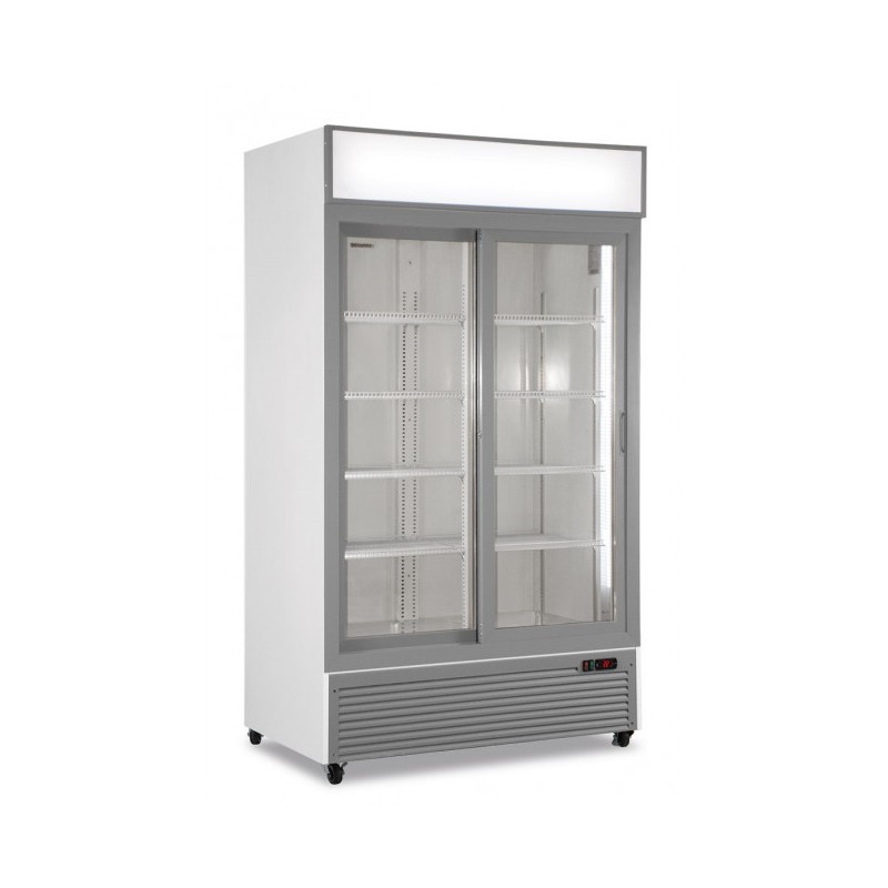Shopdeschefs - Armoire réfrigérée ventilée à 2 portes Modèle CL1100V2GCSLWHITE