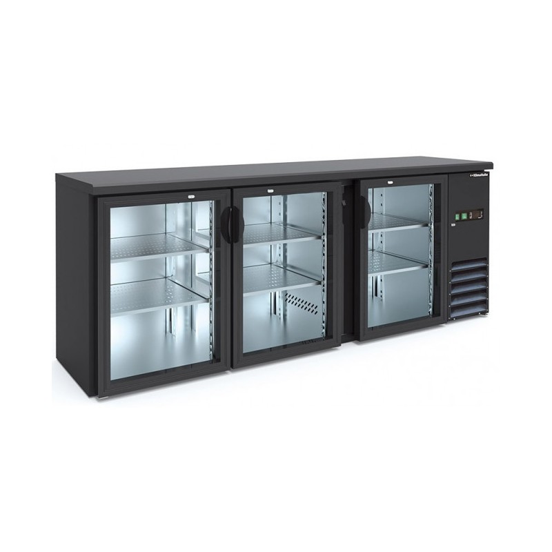 Shopdeschefs - Table banque réfrigérée ventilée rétro Modèle BB300GD