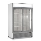 Shopdeschefs - Armoire réfrigérée ventilée à 2 portes Modèle CL1300V2GCSLWHITE