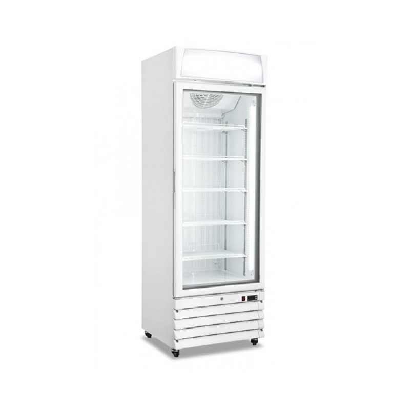 Shopdeschefs - Congélateur vertical no frost Modèle FR570VGCNF Avec porte en verre