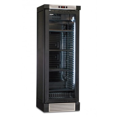 Shopdeschefs - Cave à vin réfrigérée avec ventilateur on/off Modèle CLW420LBLACK