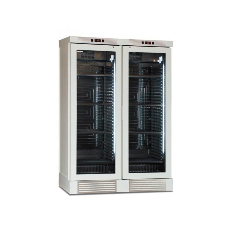 Shopdeschefs - Cave à vin réfrigérée avec ventilateur Modèle CLW820L