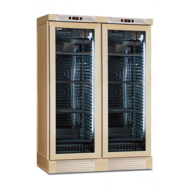 Shopdeschefs - Cave à vin avec ventilateur  Modèle CLW820LNATURAL