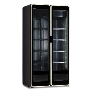 Shopdeschefs - Armoire Réfrigérée Ventilée Modèle ILLUMIA1270BLK